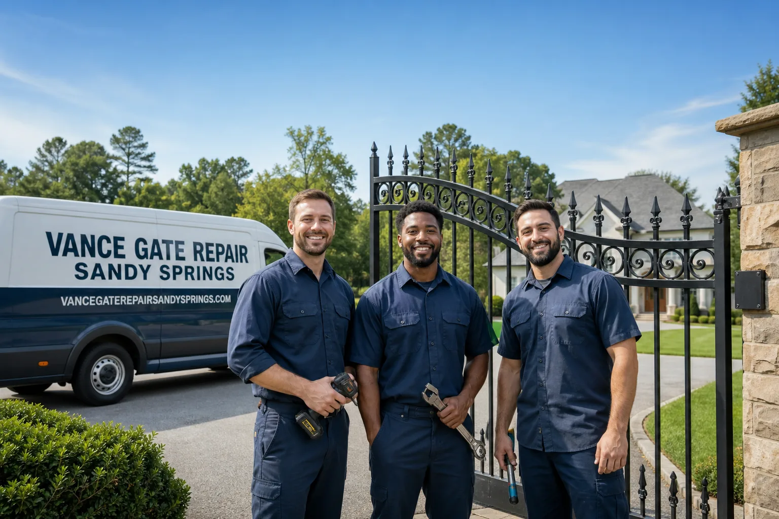 Vance Gate Repair Sandy Springs gate repair team